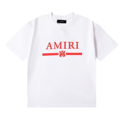 Replica Amiri T-Shirts Short Sleeved For Unisex #1206608, $29.00 USD, [ITEM#1206608], Replica Amiri T-Shirts outlet from China
