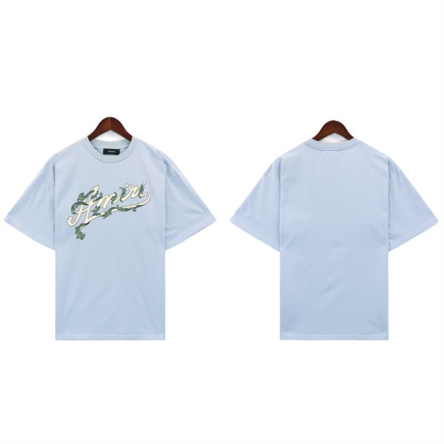 Replica Amiri T-Shirts Short Sleeved For Unisex #1206610, $34.00 USD, [ITEM#1206610], Replica Amiri T-Shirts outlet from China