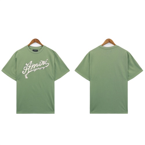 Replica Amiri T-Shirts Short Sleeved For Unisex #1206611, $34.00 USD, [ITEM#1206611], Replica Amiri T-Shirts outlet from China