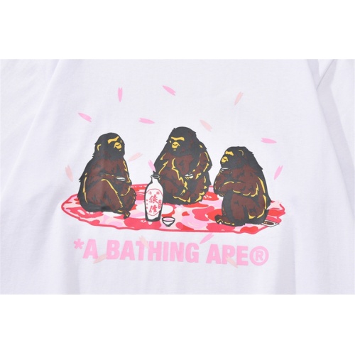 Replica Bape T-Shirts Short Sleeved For Men #1206623 $32.00 USD for Wholesale