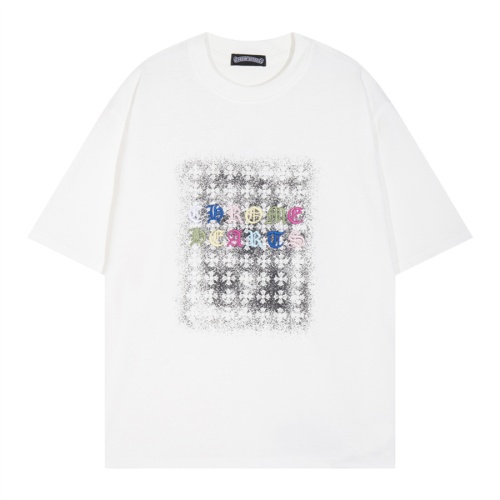 Replica Chrome Hearts T-Shirts Short Sleeved For Unisex #1206820, $42.00 USD, [ITEM#1206820], Replica Chrome Hearts T-Shirts outlet from China