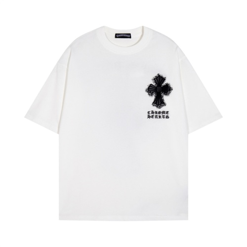 Replica Chrome Hearts T-Shirts Short Sleeved For Unisex #1206824, $45.00 USD, [ITEM#1206824], Replica Chrome Hearts T-Shirts outlet from China