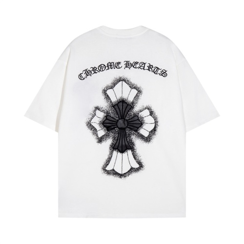 Replica Chrome Hearts T-Shirts Short Sleeved For Unisex #1206824 $45.00 USD for Wholesale