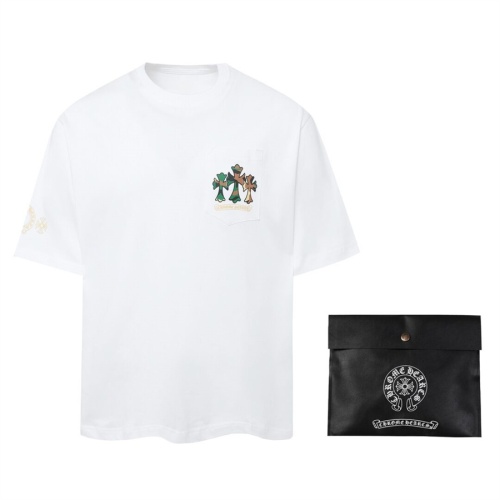 Replica Chrome Hearts T-Shirts Short Sleeved For Unisex #1206834 $48.00 USD for Wholesale