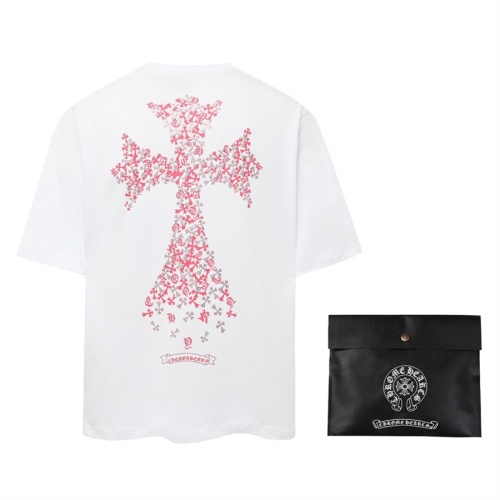 Replica Chrome Hearts T-Shirts Short Sleeved For Unisex #1206836, $52.00 USD, [ITEM#1206836], Replica Chrome Hearts T-Shirts outlet from China