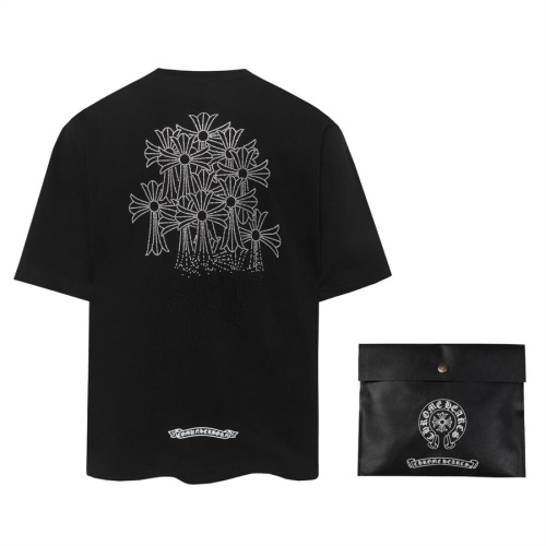 Replica Chrome Hearts T-Shirts Short Sleeved For Unisex #1206861, $52.00 USD, [ITEM#1206861], Replica Chrome Hearts T-Shirts outlet from China