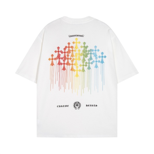 Replica Chrome Hearts T-Shirts Short Sleeved For Unisex #1206885, $45.00 USD, [ITEM#1206885], Replica Chrome Hearts T-Shirts outlet from China