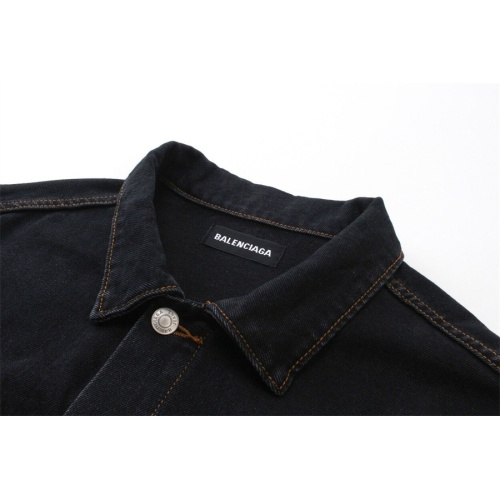 Replica Balenciaga Jackets Long Sleeved For Men #1206895 $76.00 USD for Wholesale