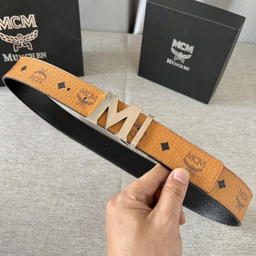 Replica MCM AAA Quality Belts For Men #1207024 $60.00 USD for Wholesale