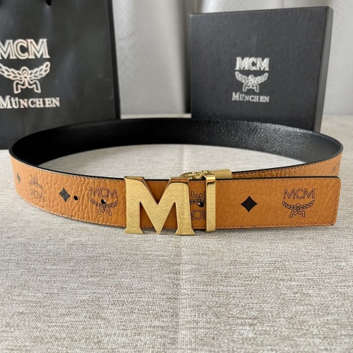 Replica MCM AAA Quality Belts For Men #1207025 $60.00 USD for Wholesale