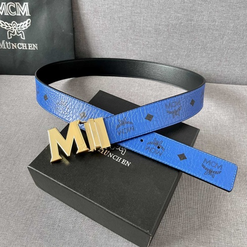 Replica MCM AAA Quality Belts For Men #1207028 $60.00 USD for Wholesale