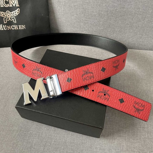 Replica MCM AAA Quality Belts For Men #1207032 $60.00 USD for Wholesale