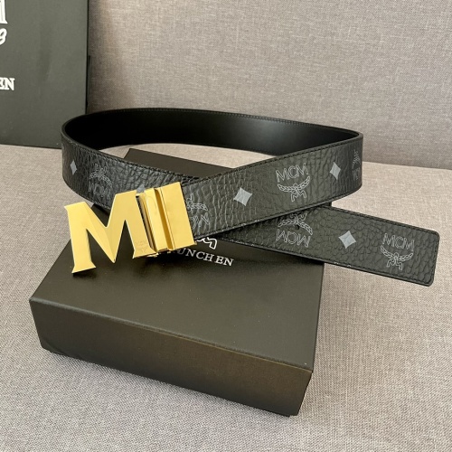 Replica MCM AAA Quality Belts For Men #1207036 $60.00 USD for Wholesale