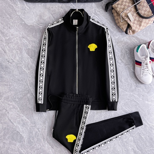 Replica Versace Tracksuits Long Sleeved For Men #1207073, $82.00 USD, [ITEM#1207073], Replica Versace Tracksuits outlet from China