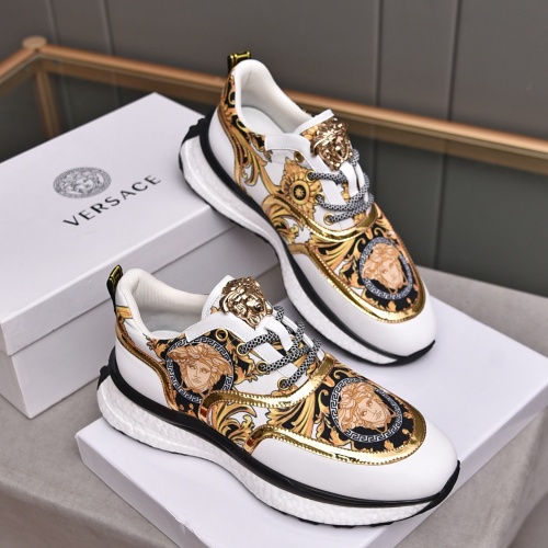 Replica Versace Casual Shoes For Men #1207100, $85.00 USD, [ITEM#1207100], Replica Versace Casual Shoes outlet from China