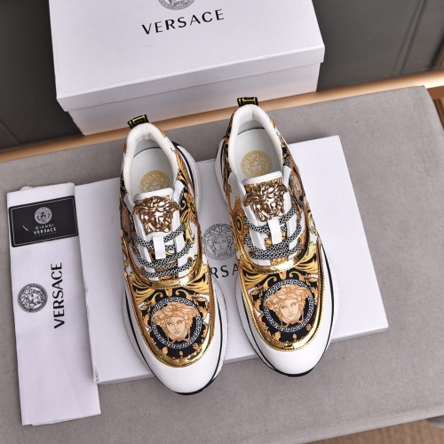 Replica Versace Casual Shoes For Men #1207100 $85.00 USD for Wholesale