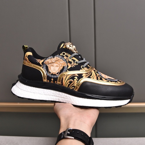 Replica Versace Casual Shoes For Men #1207101 $85.00 USD for Wholesale