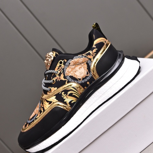 Replica Versace Casual Shoes For Men #1207101 $85.00 USD for Wholesale