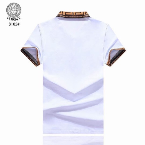Replica Versace T-Shirts Short Sleeved For Men #1207127 $32.00 USD for Wholesale