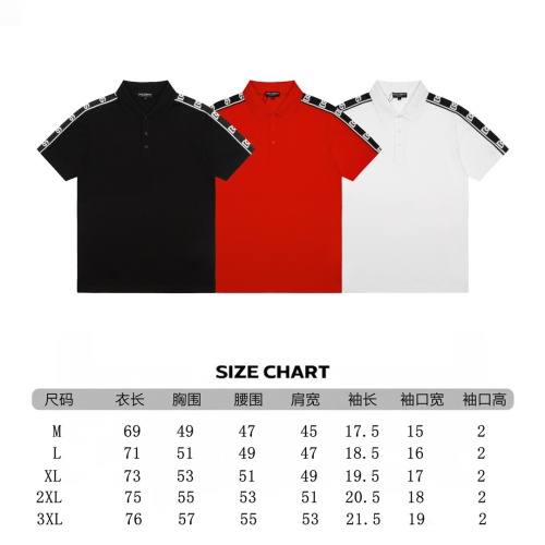 Replica Dolce & Gabbana D&G T-Shirts Short Sleeved For Men #1207174 $39.00 USD for Wholesale
