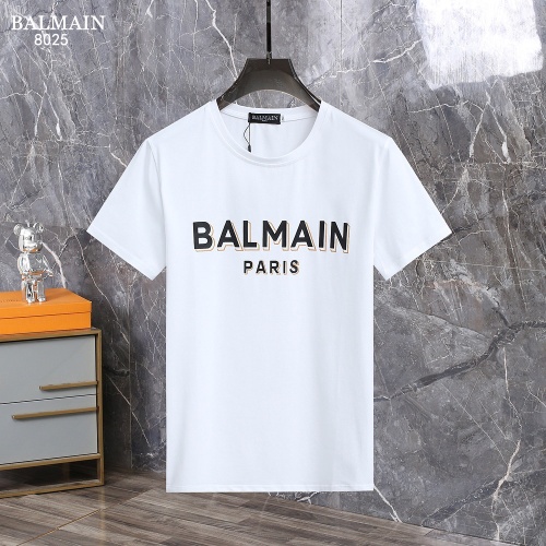 Replica Balmain T-Shirts Short Sleeved For Men #1207191, $29.00 USD, [ITEM#1207191], Replica Balmain T-Shirts outlet from China
