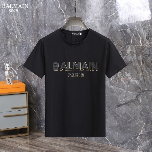 Replica Balmain T-Shirts Short Sleeved For Men #1207192, $29.00 USD, [ITEM#1207192], Replica Balmain T-Shirts outlet from China