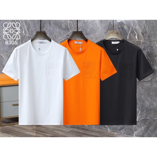 Replica LOEWE T-Shirts Short Sleeved For Men #1207201 $29.00 USD for Wholesale