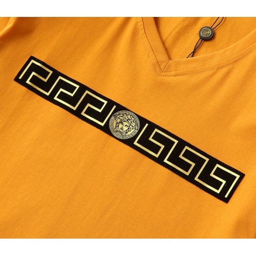 Replica Versace T-Shirts Short Sleeved For Men #1207301 $29.00 USD for Wholesale