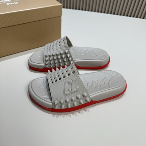 Replica Christian Louboutin CL Slippers For Men #1207306, $60.00 USD, [ITEM#1207306], Replica Christian Louboutin CL Slippers outlet from China