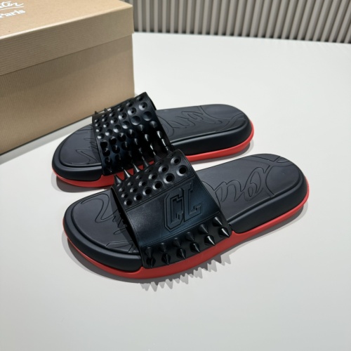 Replica Christian Louboutin CL Slippers For Men #1207311, $60.00 USD, [ITEM#1207311], Replica Christian Louboutin CL Slippers outlet from China