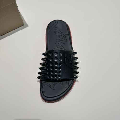 Replica Christian Louboutin CL Slippers For Men #1207311 $60.00 USD for Wholesale