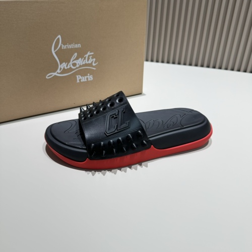 Replica Christian Louboutin CL Slippers For Men #1207311 $60.00 USD for Wholesale