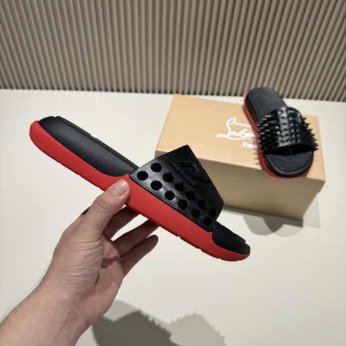 Replica Christian Louboutin CL Slippers For Men #1207311 $60.00 USD for Wholesale