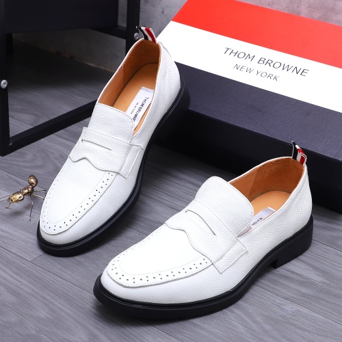 Replica Thom Browne Leather Shoes For Men #1207386, $82.00 USD, [ITEM#1207386], Replica Thom Browne Leather Shoes outlet from China