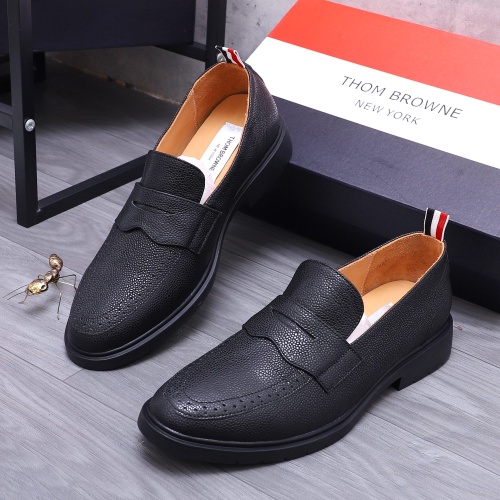 Replica Thom Browne Leather Shoes For Men #1207390, $82.00 USD, [ITEM#1207390], Replica Thom Browne Leather Shoes outlet from China