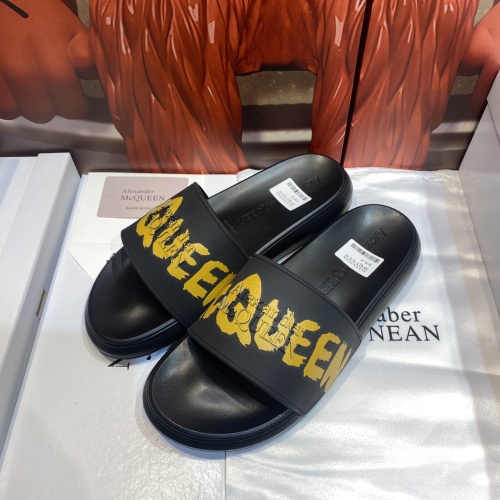 Replica Alexander McQueen Slippers For Men #1207506, $45.00 USD, [ITEM#1207506], Replica Alexander McQueen Slippers outlet from China