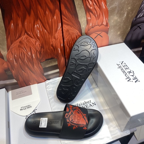 Replica Alexander McQueen Slippers For Men #1207508 $45.00 USD for Wholesale