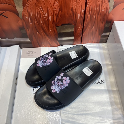 Replica Alexander McQueen Slippers For Men #1207509, $45.00 USD, [ITEM#1207509], Replica Alexander McQueen Slippers outlet from China