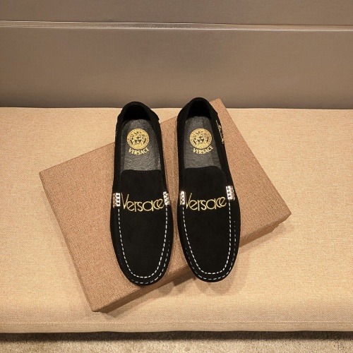 Replica Versace Leather Shoes For Men #1207549, $68.00 USD, [ITEM#1207549], Replica Versace Leather Shoes outlet from China