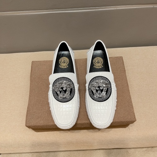 Replica Versace Leather Shoes For Men #1207559, $68.00 USD, [ITEM#1207559], Replica Versace Leather Shoes outlet from China