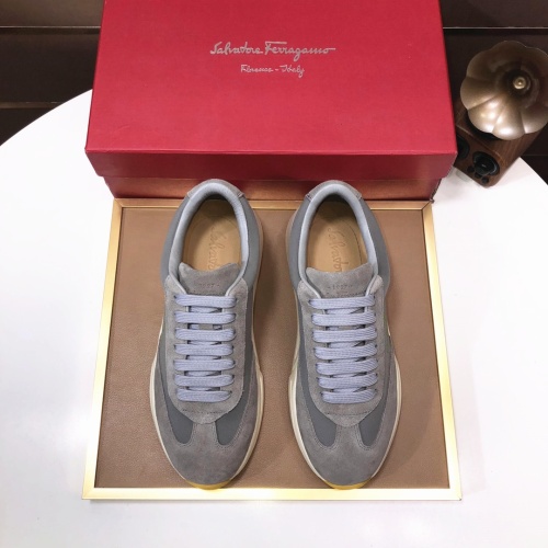 Replica Salvatore Ferragamo Casual Shoes For Men #1207651 $88.00 USD for Wholesale