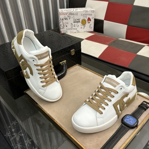 Replica Dolce & Gabbana D&G Casual Shoes For Women #1207763 $76.00 USD for Wholesale