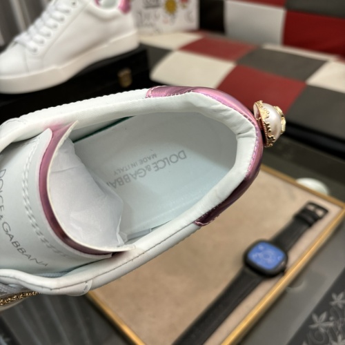 Replica Dolce & Gabbana D&G Casual Shoes For Women #1207778 $76.00 USD for Wholesale