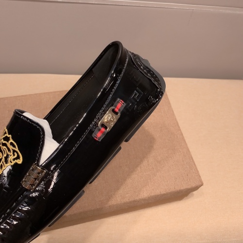 Replica Versace Leather Shoes For Men #1207869 $68.00 USD for Wholesale