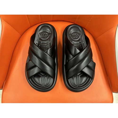 Replica Dolce &amp; Gabbana D&amp;G Slippers For Men #1207905, $60.00 USD, [ITEM#1207905], Replica Dolce &amp; Gabbana D&amp;G Slippers outlet from China