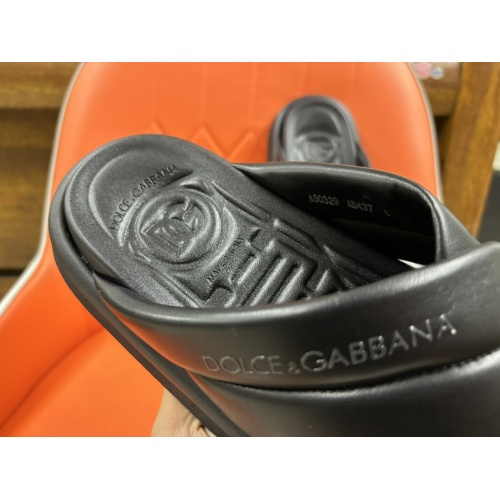 Replica Dolce & Gabbana D&G Slippers For Men #1207905 $60.00 USD for Wholesale