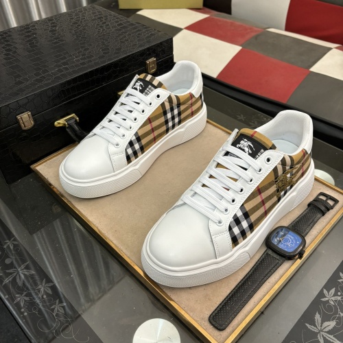 Replica Burberry Casual Shoes For Men #1207981 $80.00 USD for Wholesale