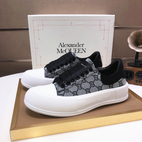 Replica Alexander McQueen Casual Shoes For Men #1207990 $80.00 USD for Wholesale