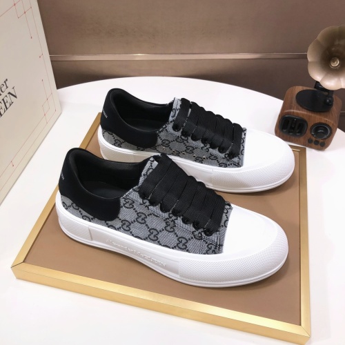 Replica Alexander McQueen Casual Shoes For Men #1207990 $80.00 USD for Wholesale