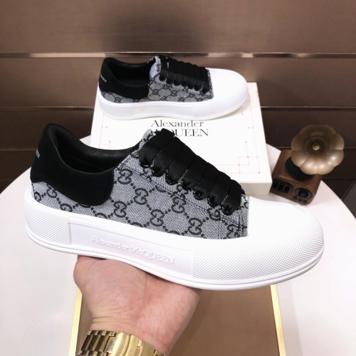 Replica Alexander McQueen Casual Shoes For Men #1207990 $80.00 USD for Wholesale